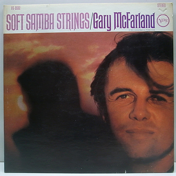 レコードメイン画像：美盤!! VANGELDER刻印 USオリジナル GARY McFARLAND Soft Samba Strings ('67 Verve) ゲイリー流の独特のアレンジが光るアダルトな味わい