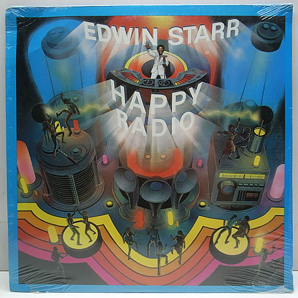 レコードメイン画像：SEALED 未開封 '79 USオリジ EDWIN STARR Happy Radio / DISCO