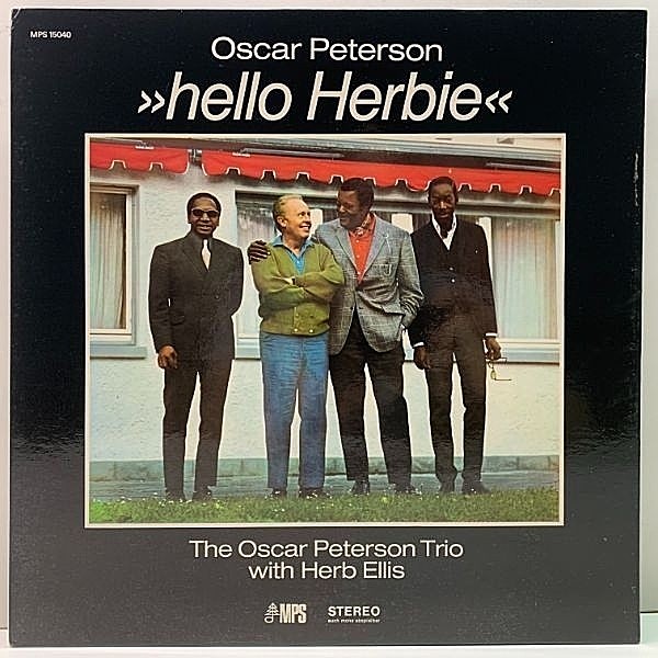 レコードメイン画像：美盤!! コーティング仕様 仏オリジナル THE OSCAR PETERSON TRIO With HERB ELLIS ('70 MPS 15040) Sam Jones, Bob Durham