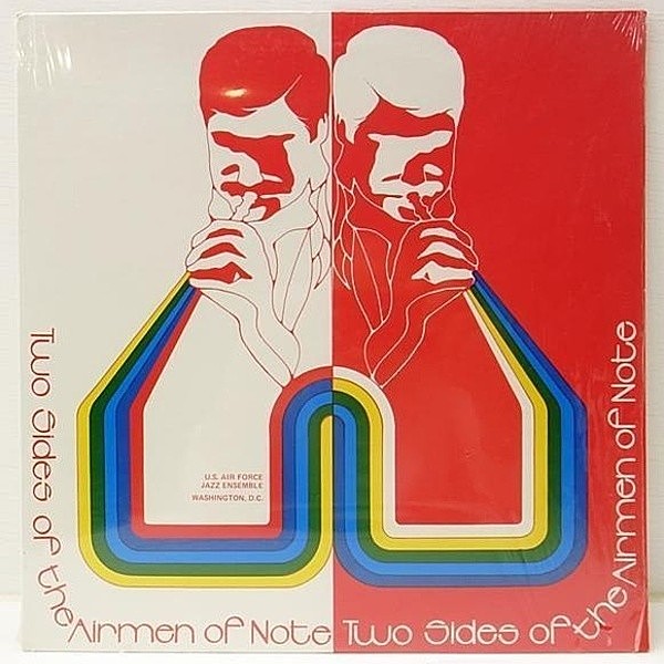 レコードメイン画像：【SARAH VAUGHAN, SUE RANEYも参加】US空軍バンド 私家盤 極美品!! AIR FORCE JAZZ ENSEMBLE Two Sides Of The Airmen Of Note 試聴