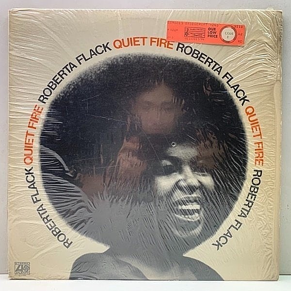 レコードメイン画像：シュリンク美品!! USオリジナル 初回BROADWAYアド AT/GP刻印 ROBERTA FLACK Quiet Fire ('71 Atlantic) インナー完品 ロバータ・フラック