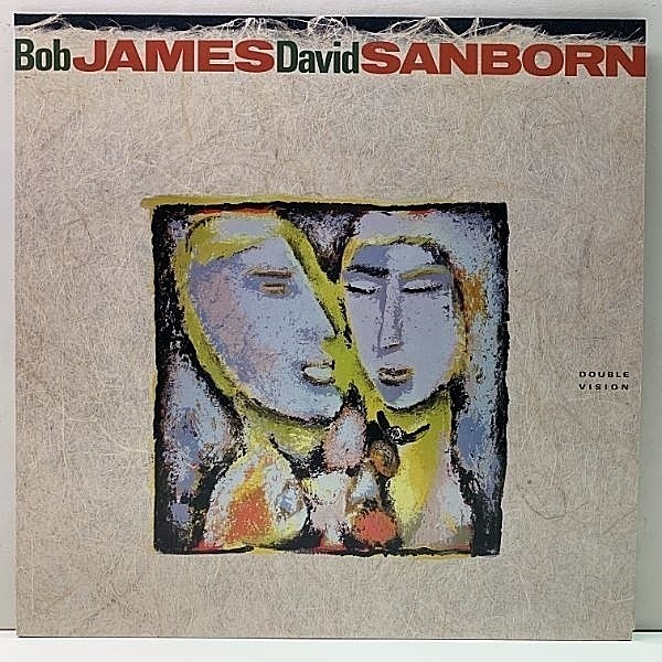 レコードメイン画像：Cut無し!極美品! TML刻印 USオリジナル BOB JAMES, DAVID SANBORN Double Vision ('86 Warner) Al Jarreau, Eric Gale, Marcus Miller ほか