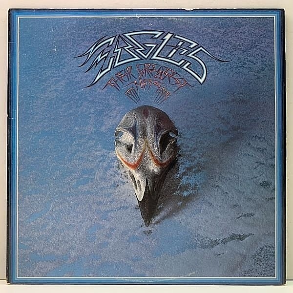 レコードメイン画像：美盤!! 初版 7E規格 エンボス仕様 EAGLES Their Greatest Hits 1971-1975 ('76 Asylum) Desperado, 呪われた夜, Take It Easy 名曲満載
