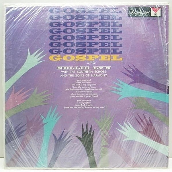 レコードメイン画像：珍盤!! w./シュリンク MONO USオリジナル NELLIE LYN WITH SOUTHERN ECHOES AND SONS OF HARMONY Gospel (Diplomat) BRACK GOSPEL