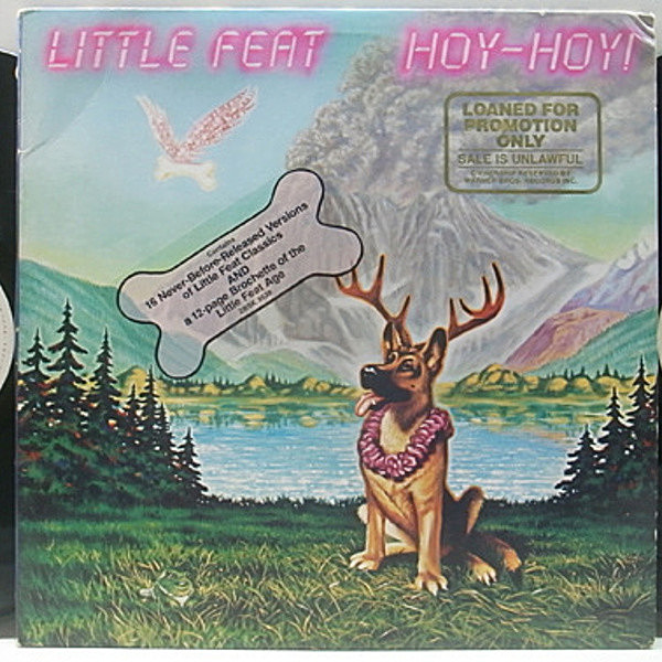 レコードメイン画像：プロモ 美品 USオリジナル LITTLE FEAT Hoy-Hoy ('81 Warner) 未発表曲を多数含む 2LP 大作!!