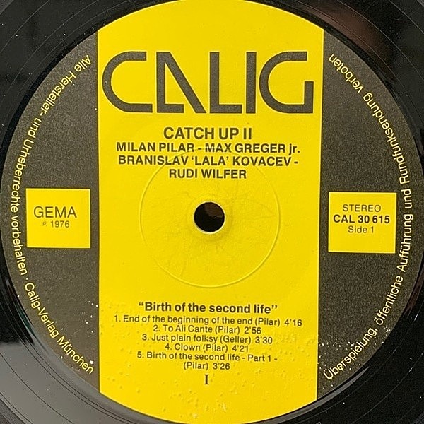 CATCH UP II / Birth Of The Second Life (LP) / Calig
