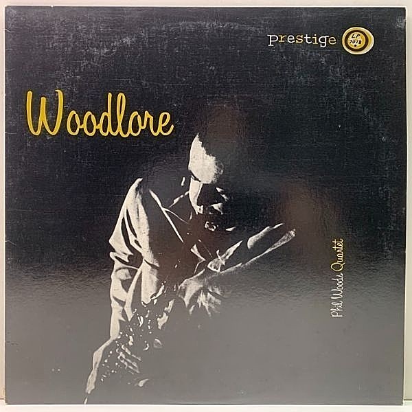レコードメイン画像：美品 PHIL WOODS QUARTET Woodlore (Prestige PRLP 7018) バーコード無し 米OJCリイシュー Lp 若かりしフィル・ウッズの傑作ワンホーンもの