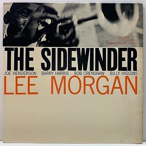 レコードメイン画像：【VANGELDER刻印】LEE MORGAN The Sidewinder (Blue Note BST 84157) w./Joe Henderson, Barry Harris 米 LIBERTY 青白ラベル LP