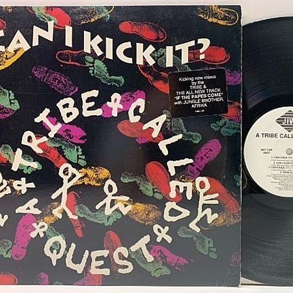 レコードメイン画像：良好!! 白プロモ USオリジナル A TRIBE CALLED QUEST Can I Kick It? ('90 Jive 1400-1-JDAB) LOU REED Walk On The Wild Side 使い