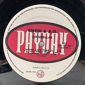 SHOWBIZ & A.G. / Goodfellas (LP) / Payday | WAXPEND RECORDS