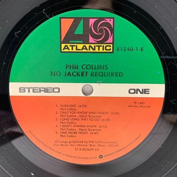 Phil Collins 限定版レコード Amazon.co.jp: No Jacket Required (Deluxe Edition): ミュージック