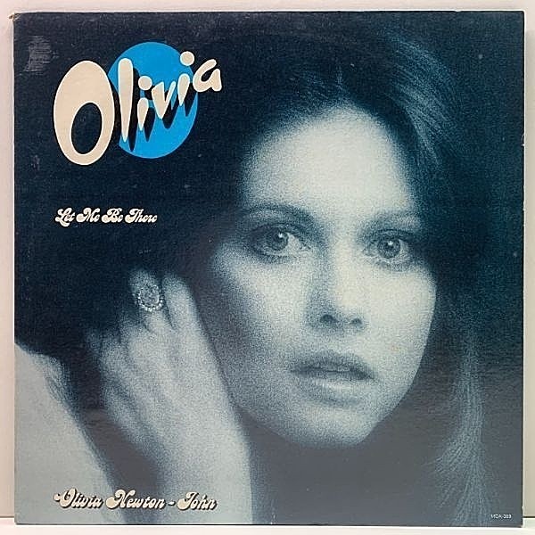 レコードメイン画像：美盤!! 虹ツヤ USオリジナル OLIVIA NEWTON JOHN Let Me Be There ('73 MCA) 前年にLANI HALLも歌ったメランコリックな Love Song が絶品