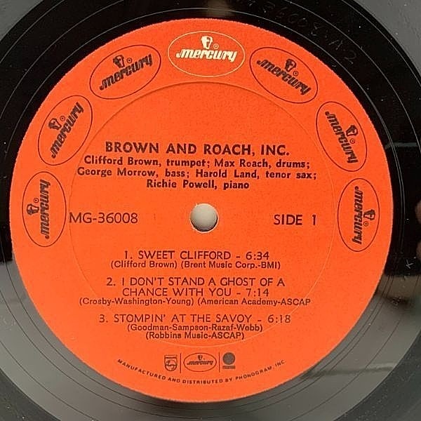 クリフォードブラウン　マックスローチ　青OVAL DG  ジャズ　レコード　LP LPレコード クリフォード・ブラウン、マックス・ローチ・五重奏