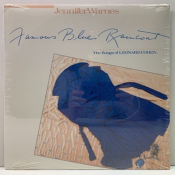 レコードメイン画像：激レア!シールド未開封! USオリジナル JENNIFER WARNES Famous Blue Raincoat ('86 Cypress) 高音質 LP 敬愛する LEONARD COHEN 作品集