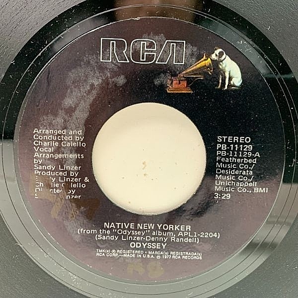 レコードメイン画像：【メロウ・ディスコ・クラシック】美盤!! USオリジナル ODYSSEY Native New Yorker / Ever Lovin' Sam ('77 RCA) 米 7インチ 45RPM.