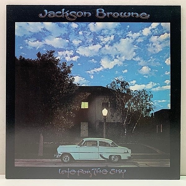 レコードメイン画像：Cut無し!良好! 初版 Wマーク無し 7E規格 US 完全オリジナル JACKSON BROWNE Late For The Sky ('74 Asylum) TML刻印 米 初回プレス LP