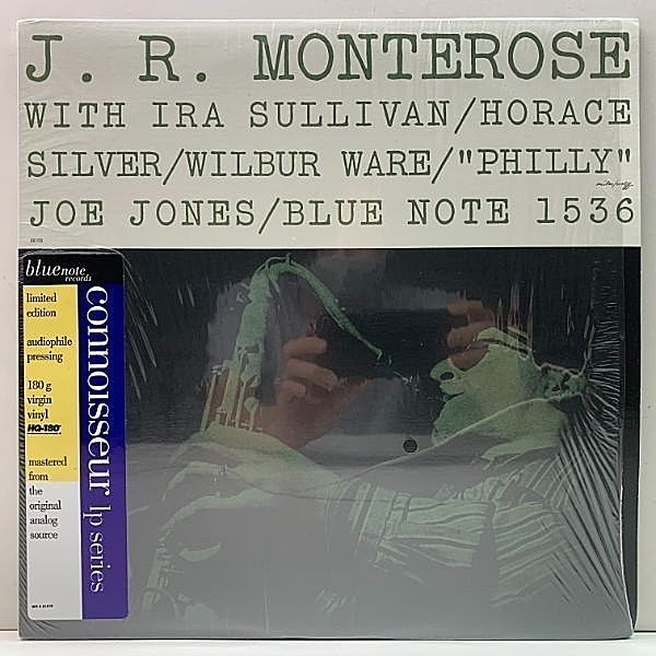 レコードメイン画像：シュリンク美品 [Limited Edition, MONO, 180g] J.R. MONTEROSE (Blue Note BLP 1536) 高音質 Wally刻印 US モノラル 限定プレス LP