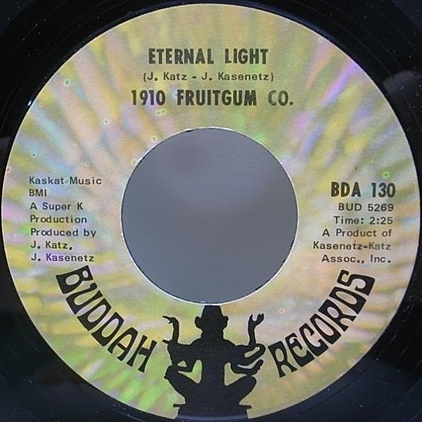 レコードメイン画像：USオリジナル 7インチ 1910 FRUITGUM CO The Train / Eternal Light (Buddah) JANE BIRKIN Je Taime を彷彿させるハモンド