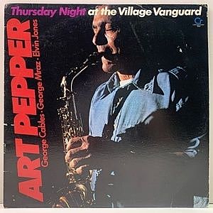 レコード画像：ART PEPPER / Thursday Night At The Village Vanguard