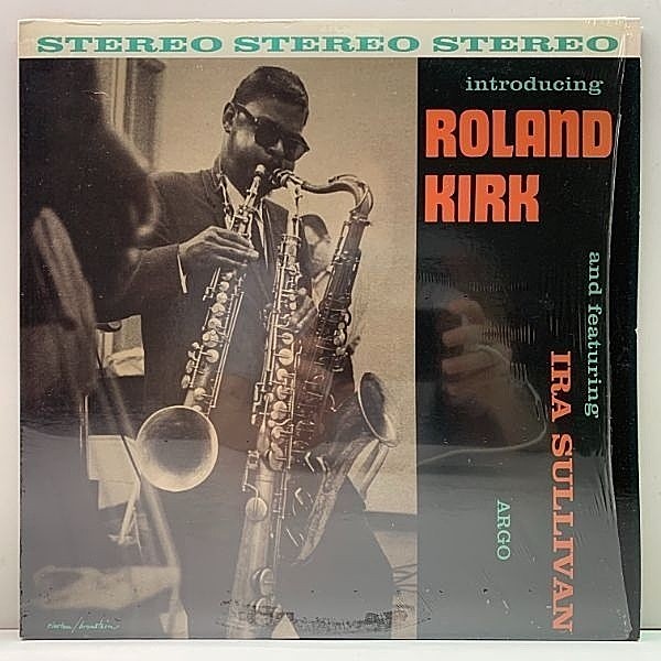 レコードメイン画像：シュリンク美品!! ROLAND KIRK and feat. IRA SULLIVAN Introducing ～ (Argo) 鬼才ローランド・カークの実質的な1st 米リイシュー LP