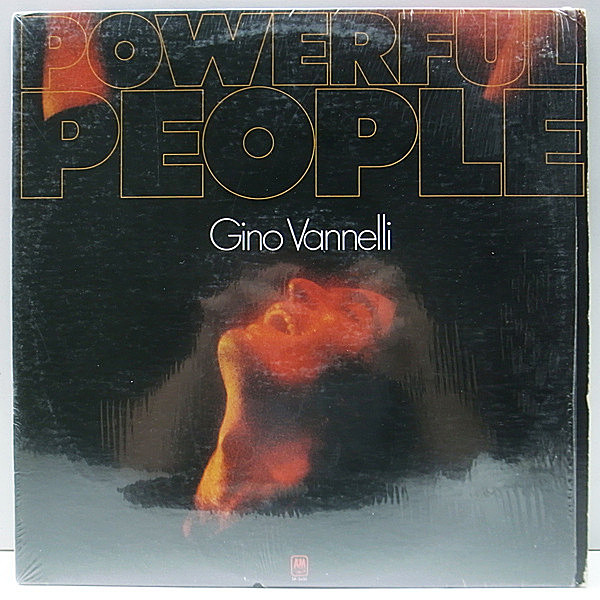 レコードメイン画像：シュリンク付き USオリジナル GINO VANNELLI Powerful People ('74 A&M) Jack Miraculous, People Gotta Move ほか AOR X-OVER 傑作