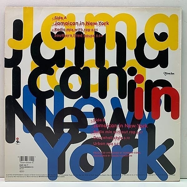 SHINEHEAD / Jamaican In New York (12) / Elektra | WAXPEND