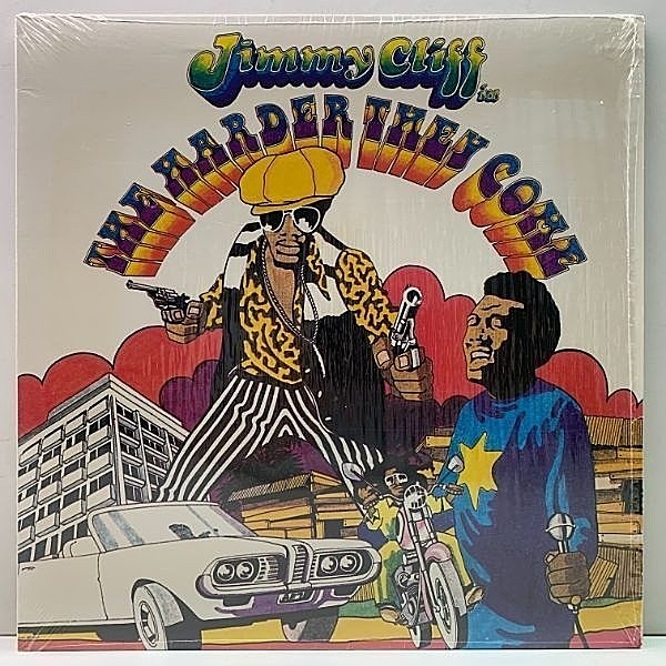 レコードメイン画像：シュリンク!パーフェクト極美品! 1Aマト 米オリジナル JIMMY CLIFF The Harder They Come ('72 Mango) ジミー・クリフ主演 JA映画 OST