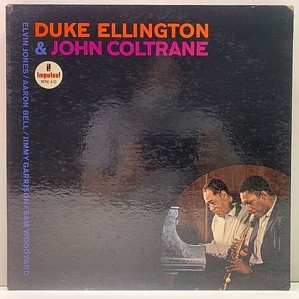 レコードメイン画像：稀少!良好! MONO US 完全オリジナル【初版AM-PAR, VANGELDER刻印】DUKE ELLINGTON & JOHN COLTRANE ('63 Impulse A-30) 米 初回モノラル