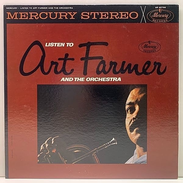 レコードメイン画像：極美品!! 深溝 赤ラベル US初期プレス ART FARMER Listen To ～ ('63 Mercury) 英俊アレンジャー、OLIVER NELSONとタッグを組んだ好盤