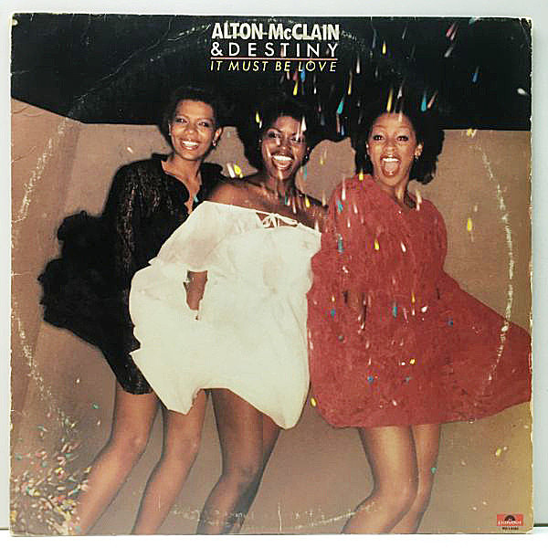 レコードメイン画像：USオリジナル ALTON McCLAIN & DESTINY It Must Be Love 恋のささやき ('78 Polydor) アルトン・マックレイン＆デスティニー 名盤 Lp