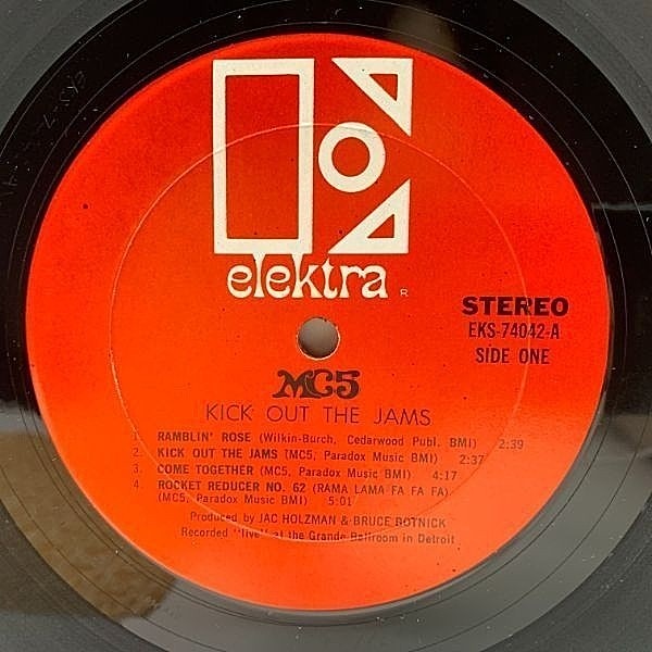 MC5 Kick Out the Jams レコード MC5 / Kick Out The Jams (LP) / Elektra | WAXPEND RECORDS