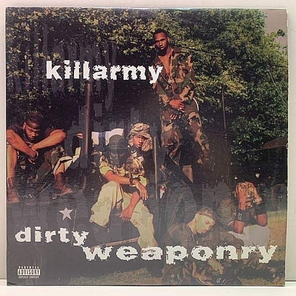 レコードメイン画像：良好!! 2LP 米オリジナル KILLARMY Dirty Weaponry ('98 Priority) 4TH DISCIPLE, KILLA SIN在籍 WU-TANG CLAN関連 レア 90sアンダー