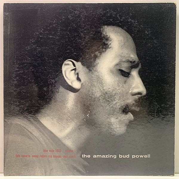 レコードメイン画像：【ジャンク】FLAT 両面『NY 23』BUD POWELL The Amazing Volume 1 (Blue Note BLP 1503) 深溝 MONO 手書きRVG 耳 LEXINGTONジャケット