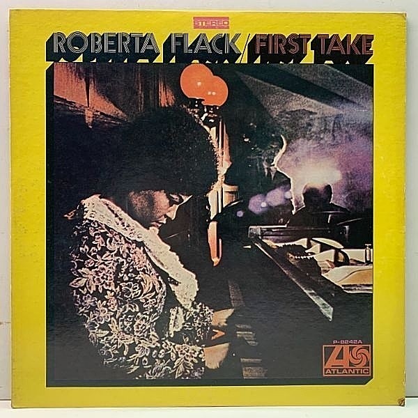 レコードメイン画像：'72年 JPNプレス ROBERTA FLACK First Take (Atlantic) ロバータ・フラック／ファースト・テイク 1st デビュー作品 解説・歌詞シート付き