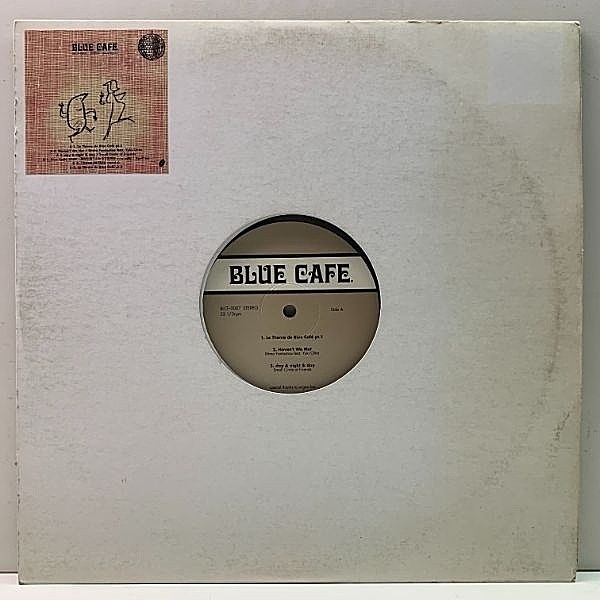 レコードメイン画像：(LTD. Numbered) Blue Cafe Sampler 人気曲を厳選した限定サンプラー 鈴木雅尭 オルガンバー RITMO FANTASTICOF, SMALL CIRCLE OF FRIENDS