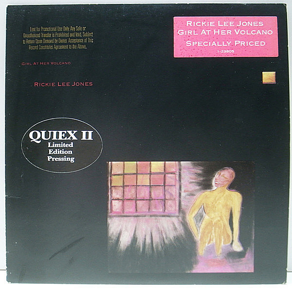 レコードメイン画像：レア・プロモオンリー 高音質『QUIEX II』限定プレス 美品 USオリジナル RICKIE LEE JONES Girl At Her Volcano ('83 Warner) 絶品ライヴ