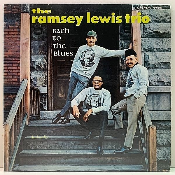 レコードメイン画像：USオリジナル MONO 灰ラベ 深溝 RAMSEY LEWIS Bach To The Blues ('64 Argo) ラムゼイ・ルイス『バッハに捧ぐ』米 初回 モノラル L