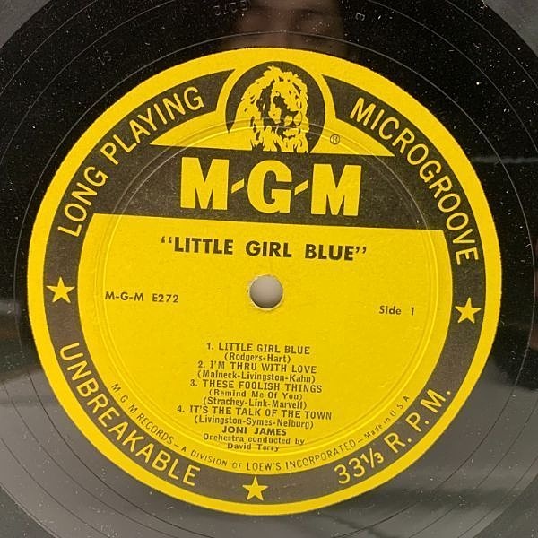 JONI JAMES / Little Girl Blue (10) / MGM | WAXPEND RECORDS