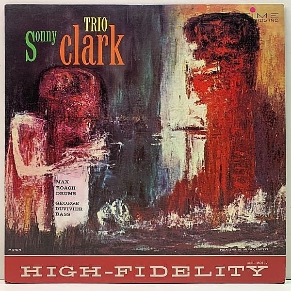 レコードメイン画像：美品!! SONNY CLARK TRIO (Time S 2101) MAX ROACH, GEORGE BUVIVIER ソニー・クラーク・トリオ 最高傑作 JPNプレス Lp