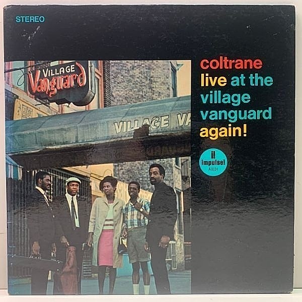 レコードメイン画像：良好!! VANGELDER刻印 GFコート US初期プレス JOHN COLTRANE Live At The Village Vanguard Again! (Impulse AS-9124) w./Pharoah Sanders