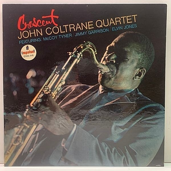 レコードメイン画像：VANGELDER刻印 GFコート US初期プレス JOHN COLTRANE Crescent (Impulse AS-66) 黄金カルテット McCOY TYNER, JIMMY GARRISON, ERVIN JONES