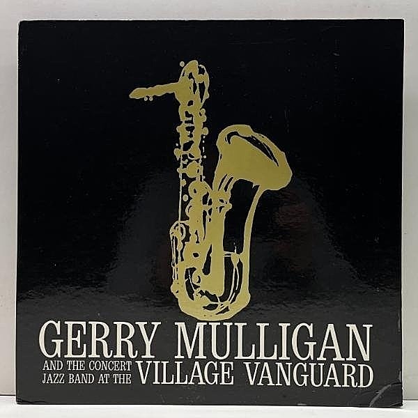 レコードメイン画像：良好!! MONO オリジナル GERRY MULLIGAN And The CONCERT JAZZ BAND At The Village Vanguard (Verve V-8396) 哀愁のソロも抜群！モノラル