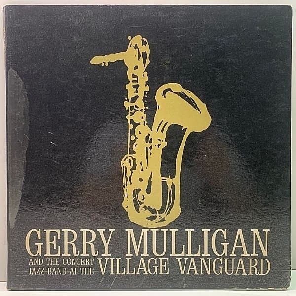 レコードメイン画像：MONO 米オリジナル GERRY MULLIGAN And The CONCERT JAZZ BAND At The Village Vanguard ('61 Verve V-8396) 哀愁のソロも抜群 US モノラル