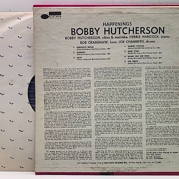 その他 LP Bobby Hutcherson Happenings 00602458320282 Blue Note /00260 BOBBY HUTCHERSON - Bobby Hutcherson - Happenings (UHQ CD