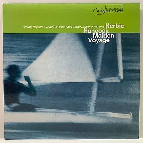 レコードメイン画像：良好!! USプレス HERBIE HANCOCK Maiden Voyage (Blue Note BLP 4195) 処女航海 w./Freddie Hubbard George Coleman 米リイシュー 年代不明
