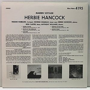 HERBIE HANCOCK / Maiden Voyage (LP) / Blue Note | WAXPEND RECORDS