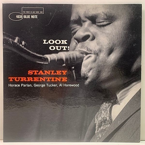 レコードメイン画像：US 完全オリジナル MONO 47West 深溝 STANLEY TURRENTINE Look Out! (Blue Note BLP 4039) HORACE PARLAN [Us Three] トリオとのワンホーン