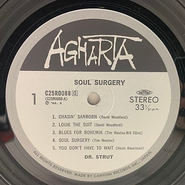 DR. STRUT / Soul Surgery (LP) / Agharta | WAXPEND RECORDS