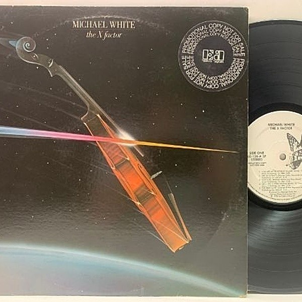 レコードメイン画像：白プロモ USオリジナル MICHAEL WHITE The X Factor ('78 Elektra) GEORGE DUKE prod. ソウルフルな意欲作!! White Promo 米 初回プレス