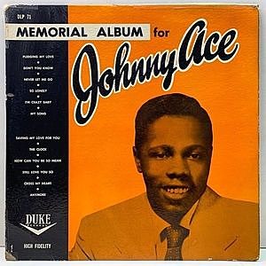 レコード画像：JOHNNY ACE / Memorial Album For